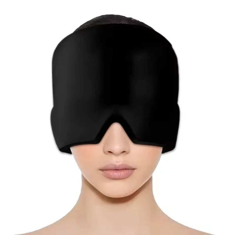 Gorro Gel Terapéutico para alivio de migrañas y dolores de cabeza con terapia frío/calor 360°