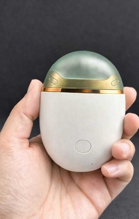 Cortauñas eléctrico inteligente seguro y silencioso para toda la familia con diseño compacto y cabezales intercambiables.